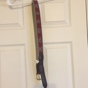 Men’s LLBean knot belt